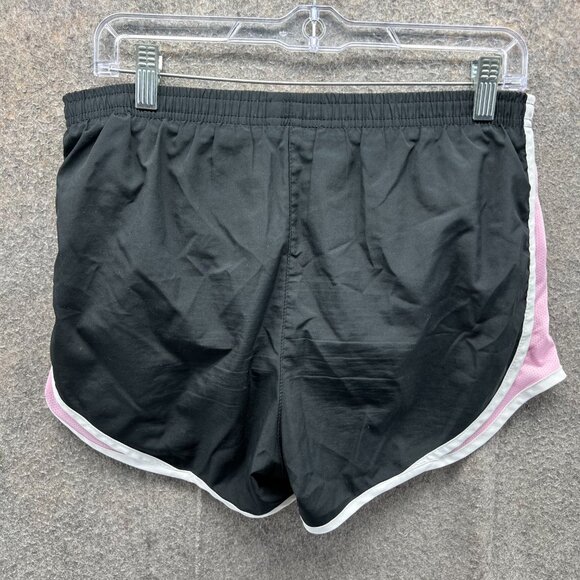 Nike Shorts Women Small Black Pink Dri-Fit Tempo Running Athletic Lightweight - Picture 4 of 11